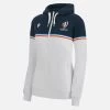Rugby World Cup 2023 Woman Full Zip Cotton Hooded Sweatshirt