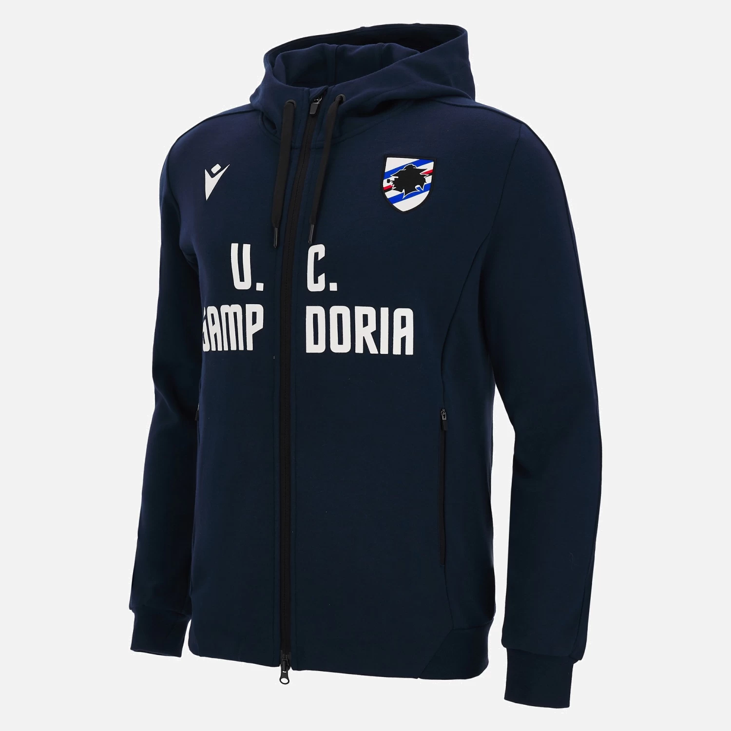 UC Sampdoria 2022/23 Adults' Fan Line Full Zip Sweatshirt 1 UC Sampdoria 2022/23 Adults' Fan Line Full Zip Sweatshirt