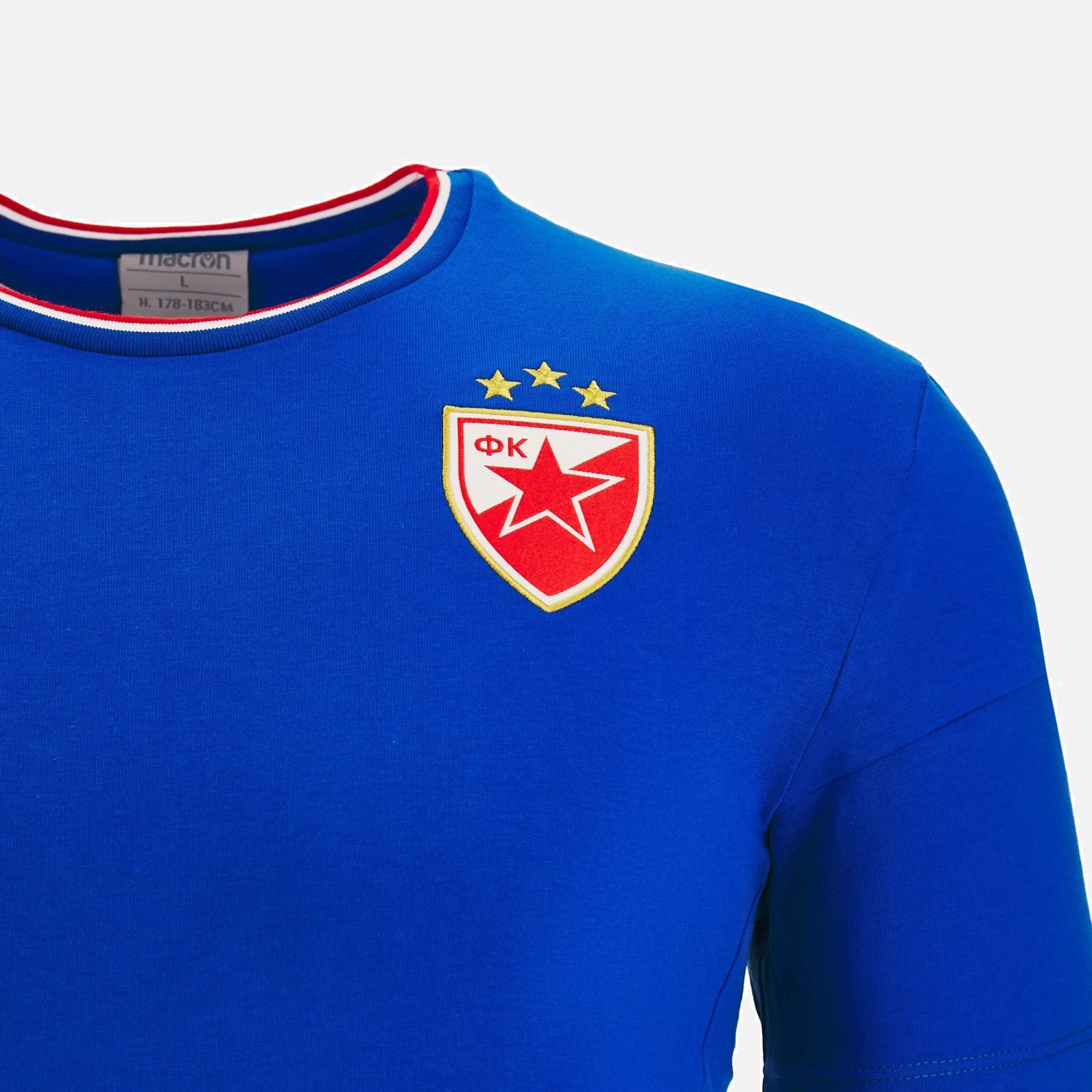 Red Star Belgrade 2022/23 Adults' Travel T-shirt 3 Red Star Belgrade 2022/23 Adults' Travel T-shirt - Image 3