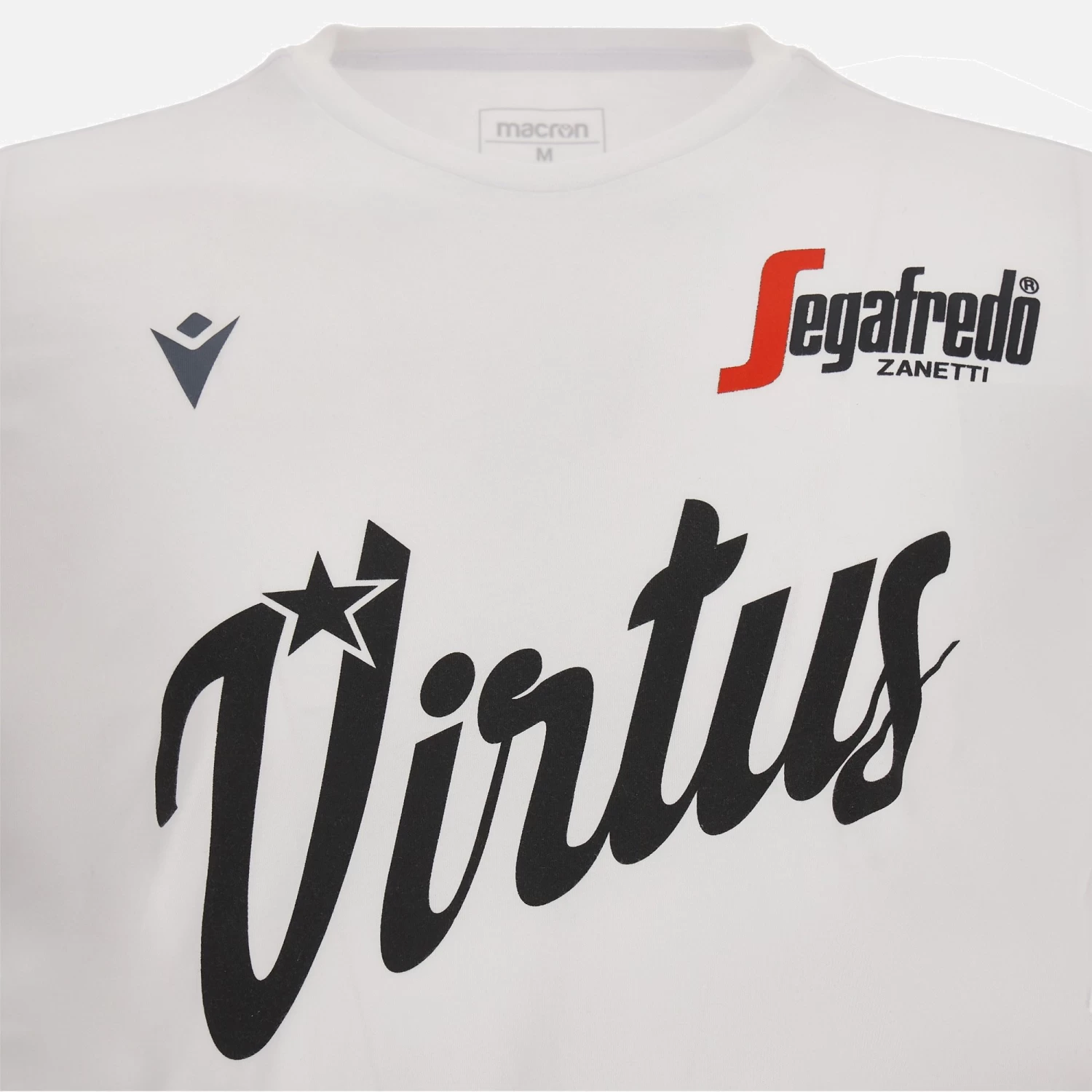 Virtus Bologna Iconic Collection 2022/23 Adults' White Jersey 3 Virtus Bologna Iconic Collection 2022/23 Adults' White Jersey - Image 3