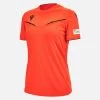 UEFA 2023/25 Referee Woman Neon Red Shirt