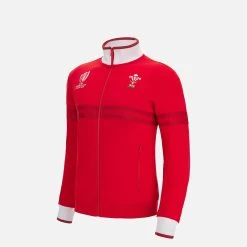 Rugby World Cup 2023 Welsh Rugby Junior Full Zip Cotton Sweatshirt