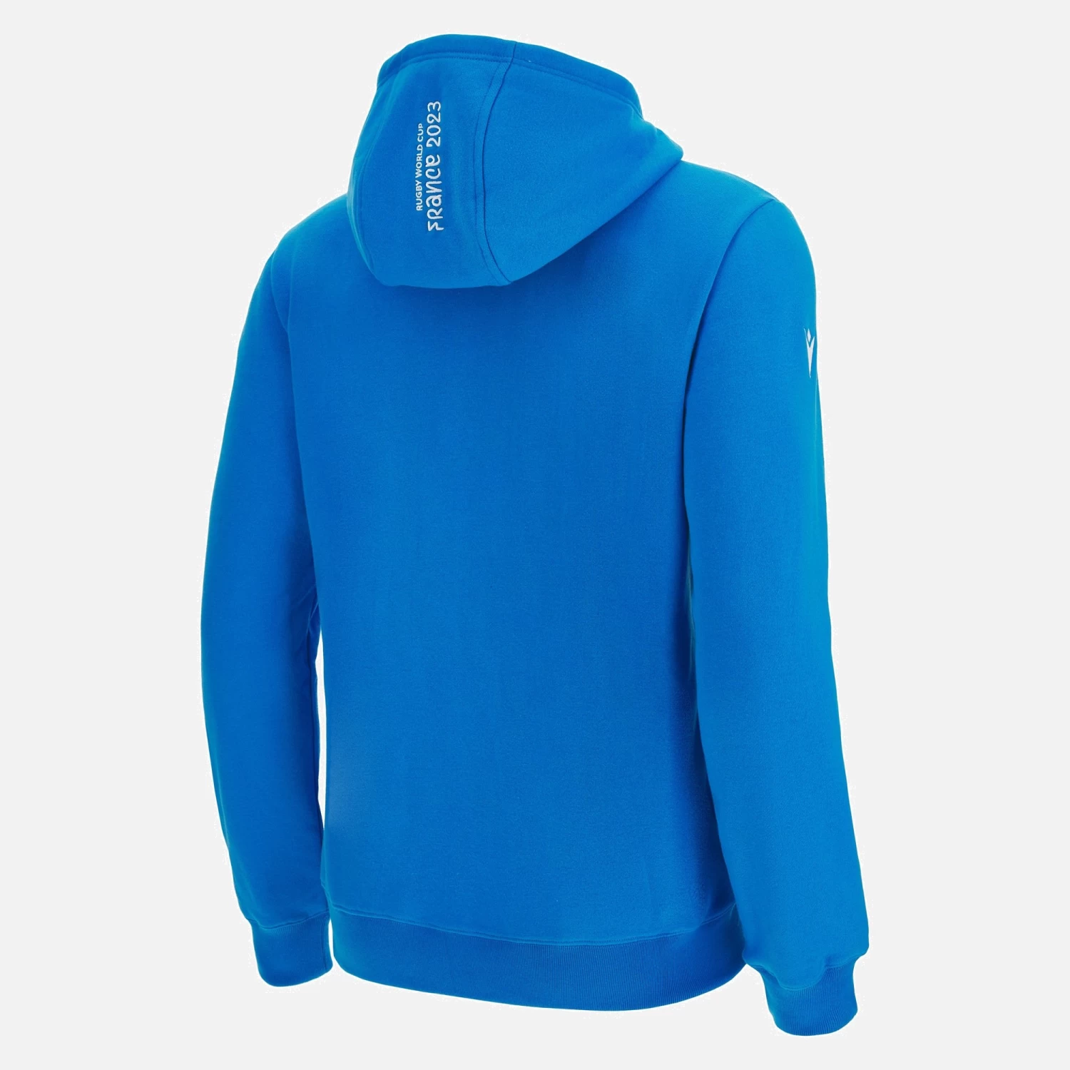 Rugby World Cup 2023 Italia Rugby Adults' Full Zip Cotton Hooded Sweatshirt 2 Rugby World Cup 2023 Italia Rugby Adults' Full Zip Cotton Hooded Sweatshirt - Image 2