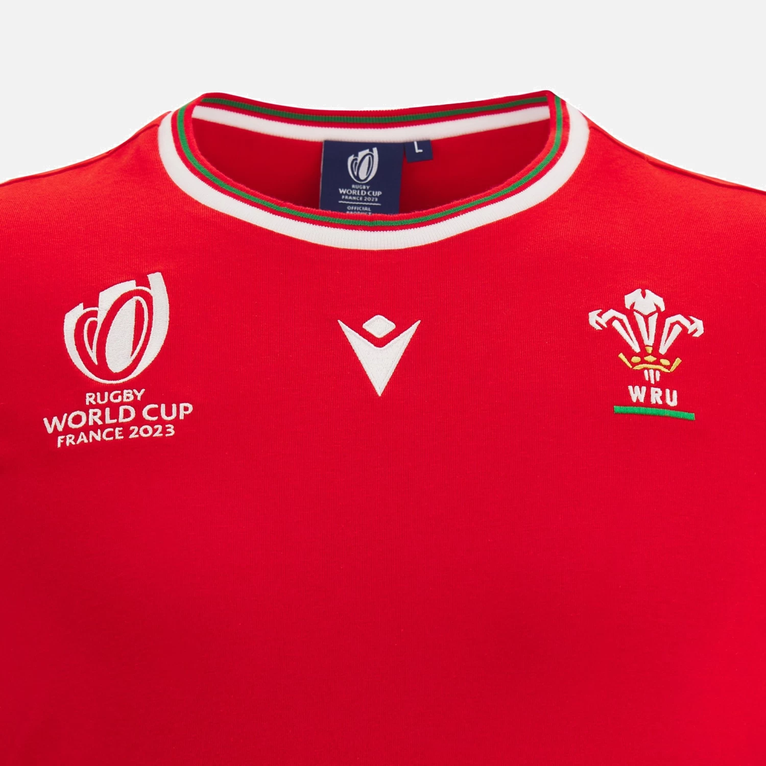 Rugby World Cup 2023 Welsh Rugby Junior Official Polycotton T-shirt 3 Rugby World Cup 2023 Welsh Rugby Junior Official Polycotton T-shirt - Image 3