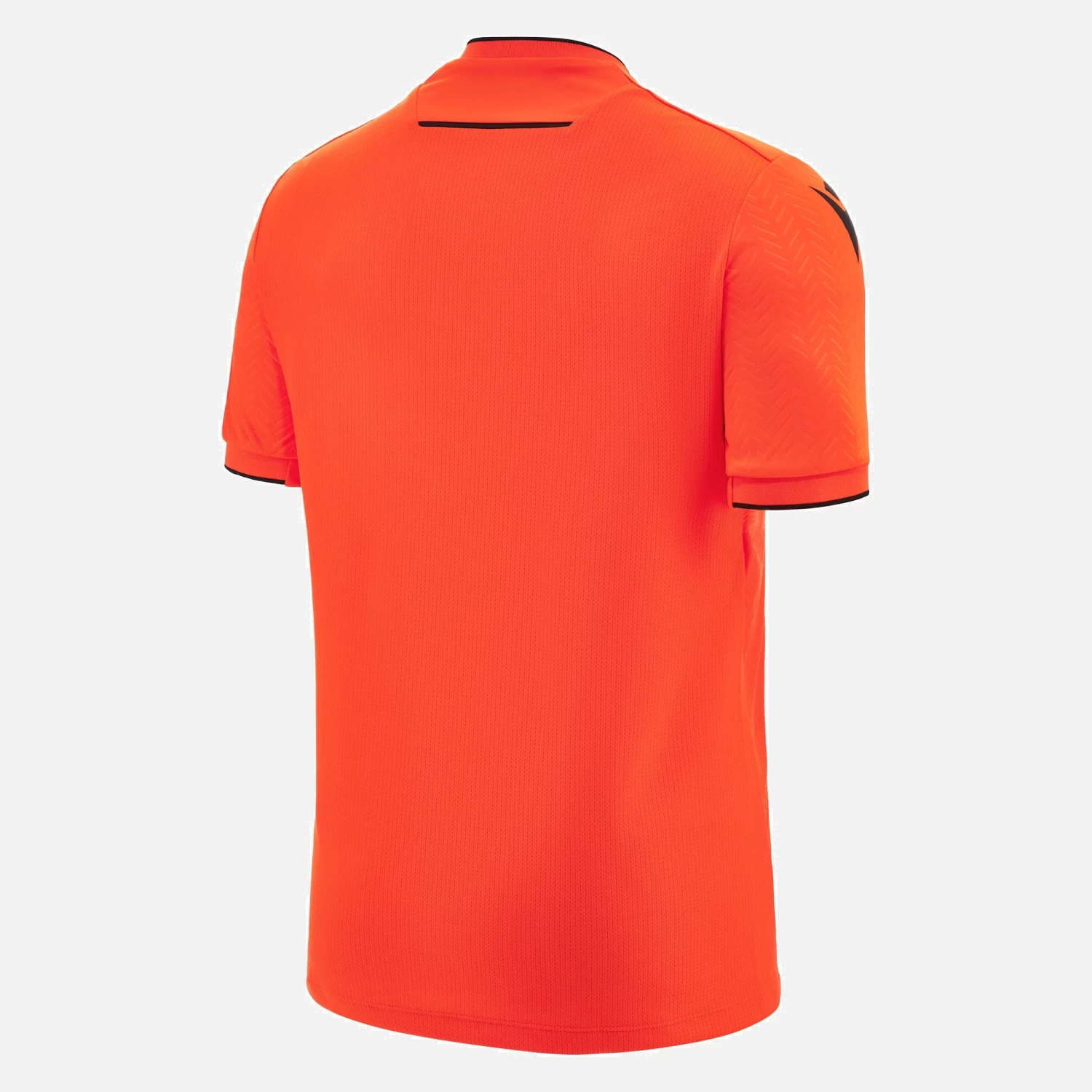 UEFA 2023/25 Referee Neon Red Shirt 2 UEFA 2023/25 Referee Neon Red Shirt - Image 2