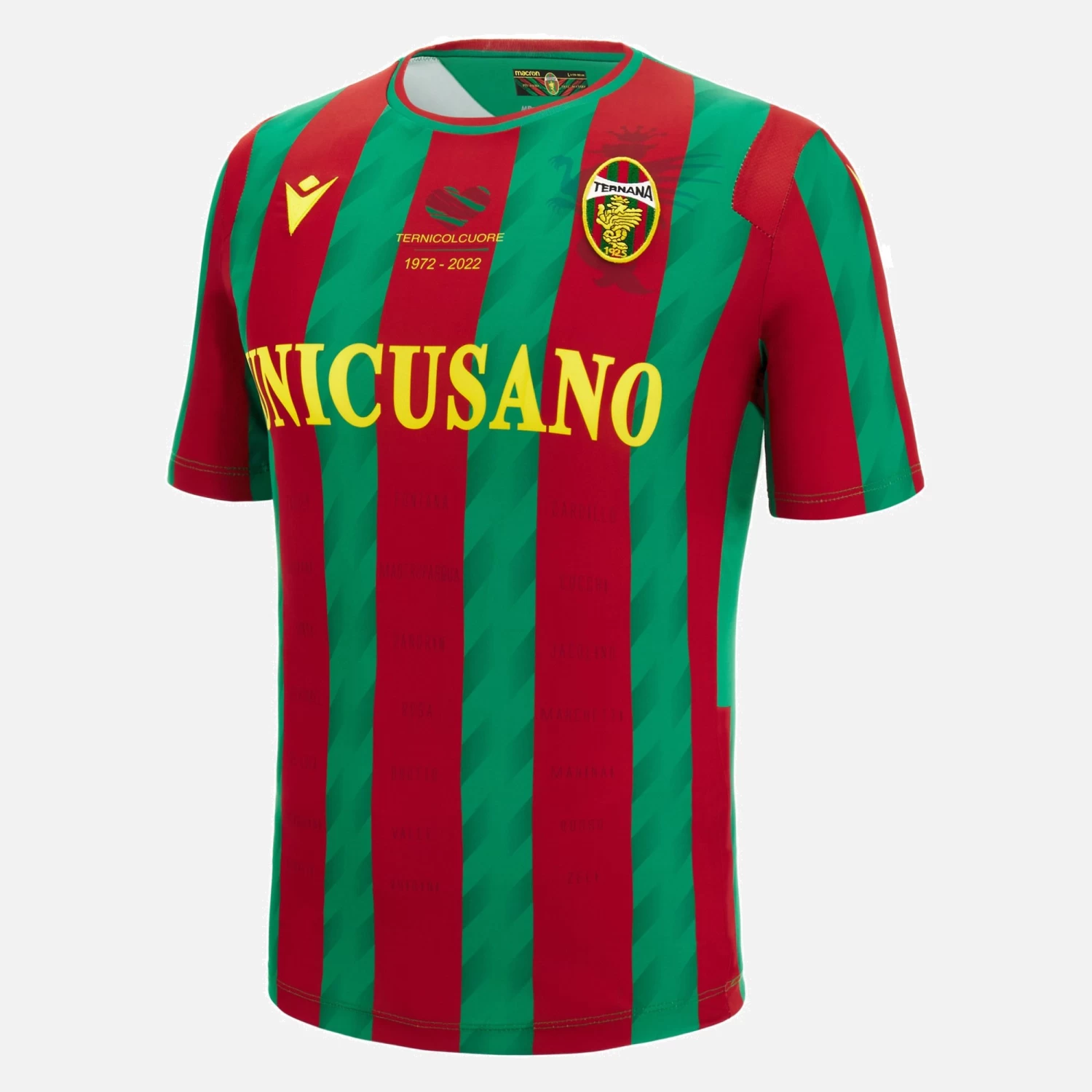 Ternana Calcio 2022/23 Adults' Home Match Jersey 1 Ternana Calcio 2022/23 Adults' Home Match Jersey