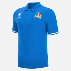 Rugby World Cup 2023 Italia Rugby Adults' Official Polycotton Polo