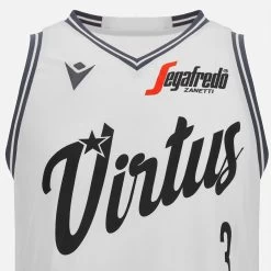 Virtus Bologna Iconic Collection 2022/23 Adults' White Singlet -Boutique Jersey Discount Store f3be1c3497c3069d4b461a2a5f096a2658577230 03