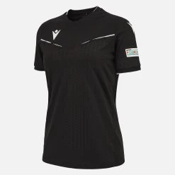 UEFA 2023/25 Referee Woman Black Shirt