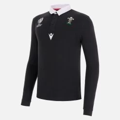 Rugby World Cup 2023 Welsh Rugby Adults' Fan Line Training Rugby Shirt