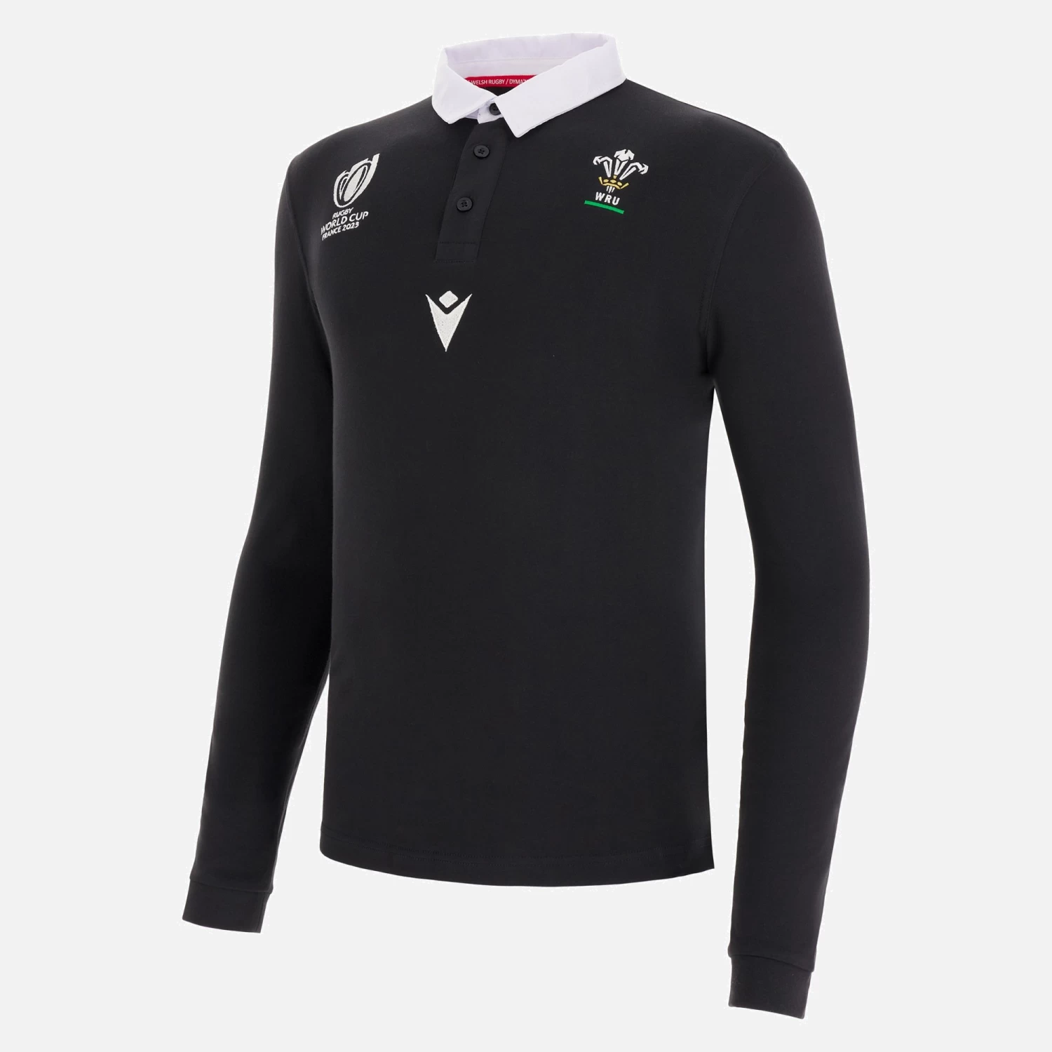 Rugby World Cup 2023 Welsh Rugby Adults' Fan Line Training Rugby Shirt 1 Rugby World Cup 2023 Welsh Rugby Adults' Fan Line Training Rugby Shirt